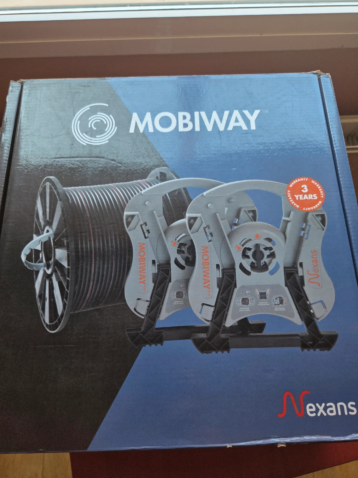 Sistema Nexans Mobiway - Soporte y Desenrollador de Cable – mobiway