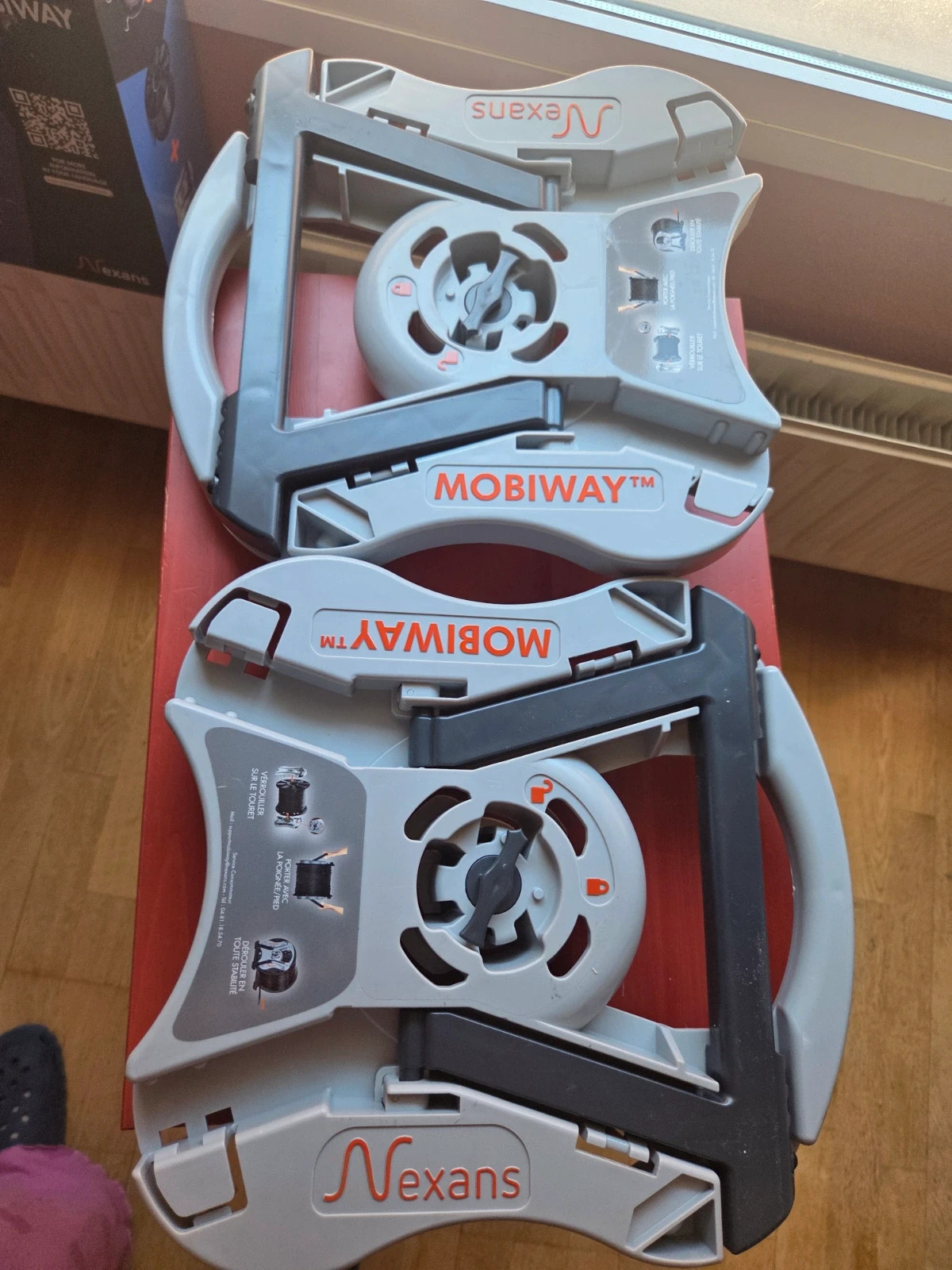 Sistema Nexans Mobiway - Soporte y Desenrollador de Cable – mobiway 4