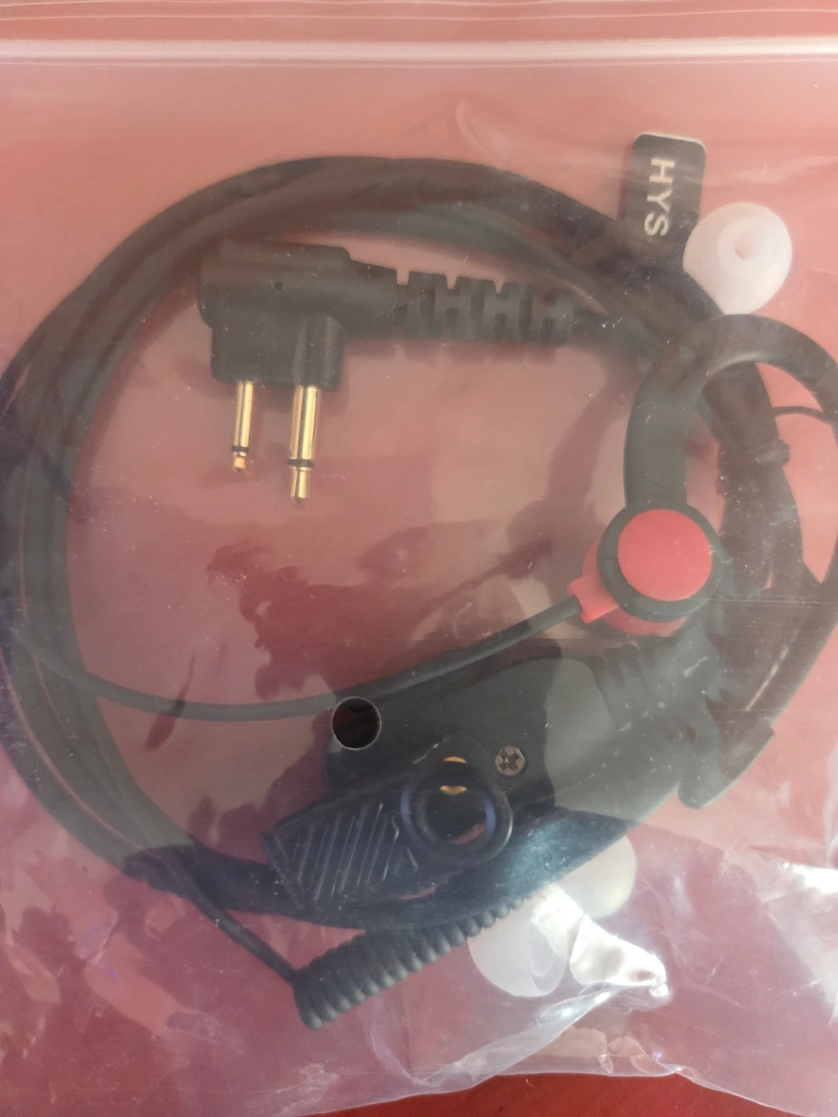 4 Pinganillos HYS Nuevos - Conector 2 pines (Separación 12mm) – Hys 4