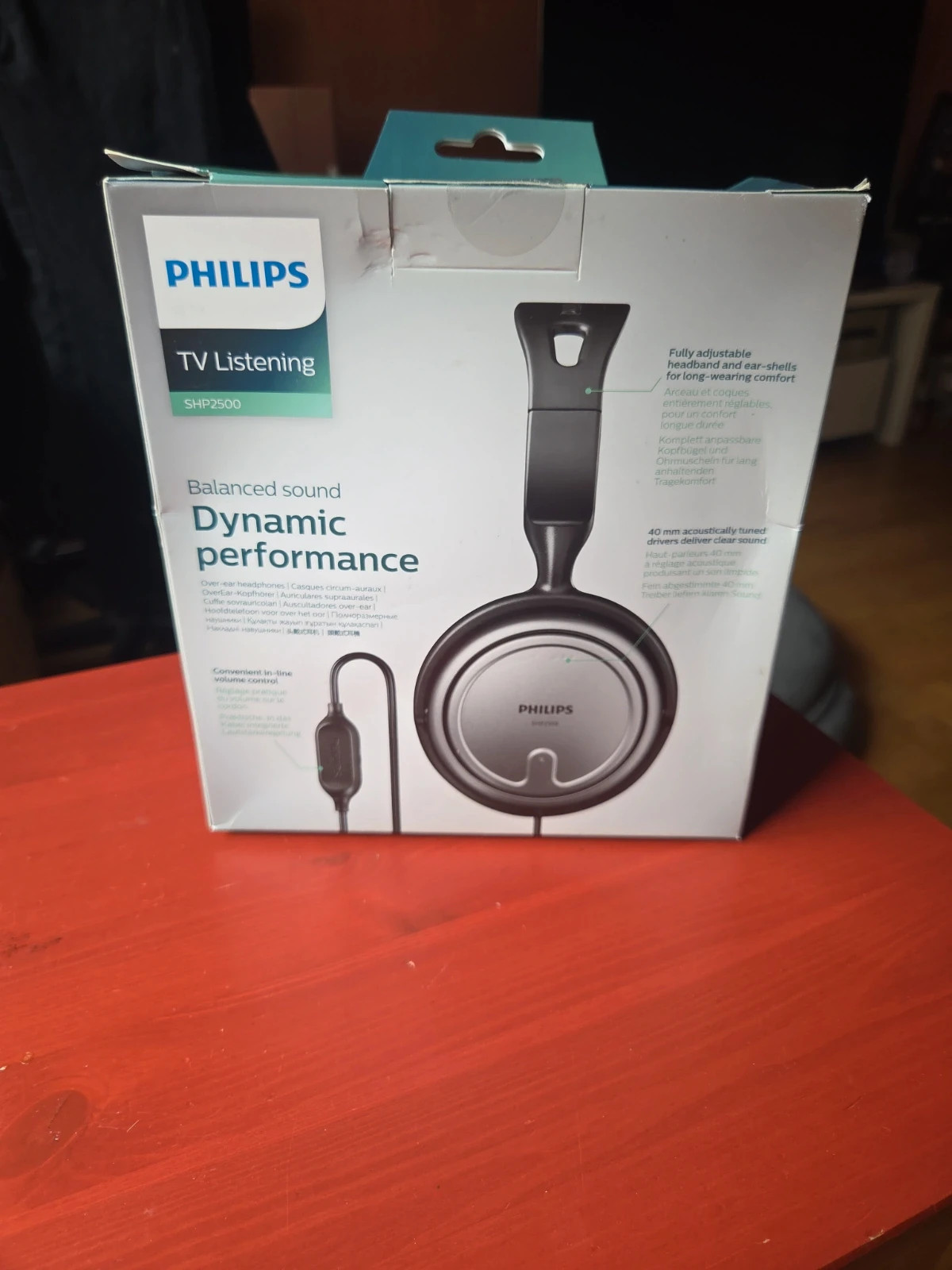 Philips SHP2500 - Auriculares TV (Cable 6m) | Nuevos Precintados – Philips 3