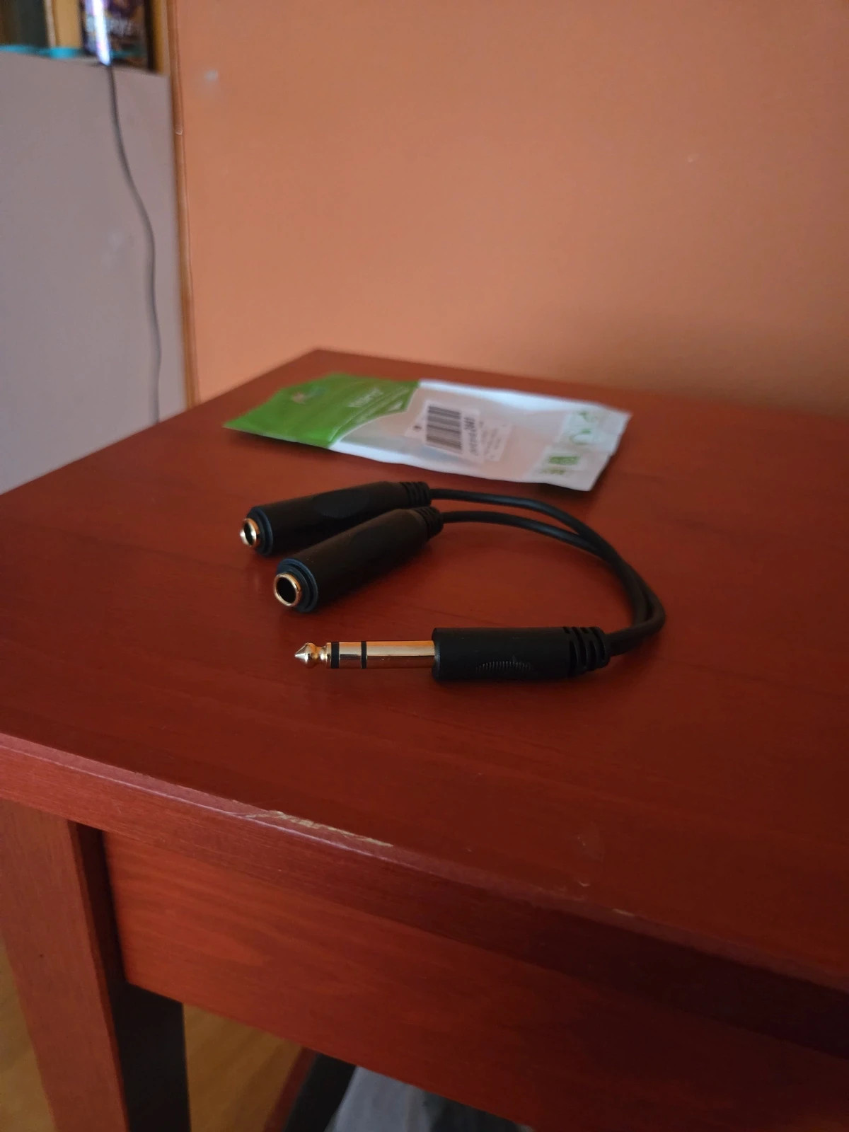 Splitter Audio Tisino (Nuevo) - Jack 6.35mm Macho a 2 Hembras TRS – tisino