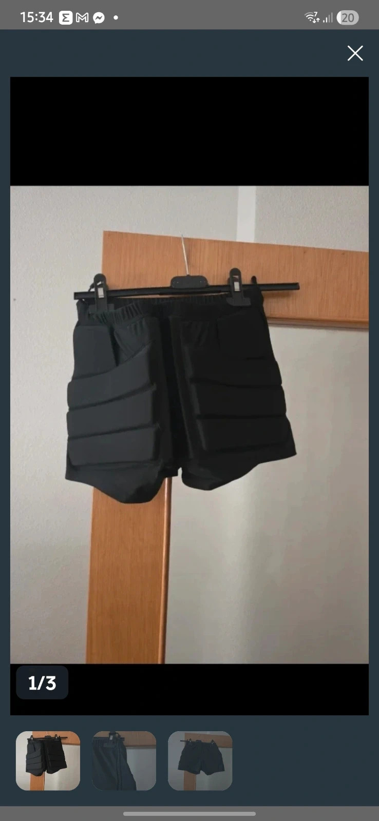 Pantalones Cortos de Protección con Acolchado – Nuevos – Ideal – taille S 2