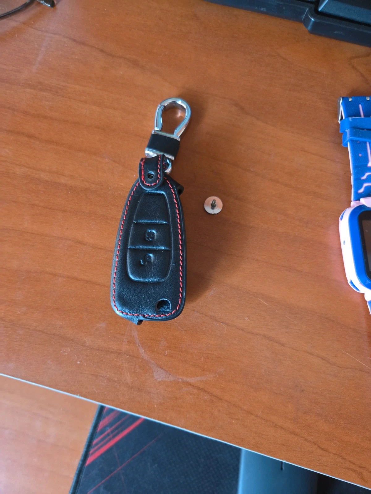 Funda de Cuero para Llave Toyota / Lexus / Mitsubishi – 3 Botones – Ideal 2