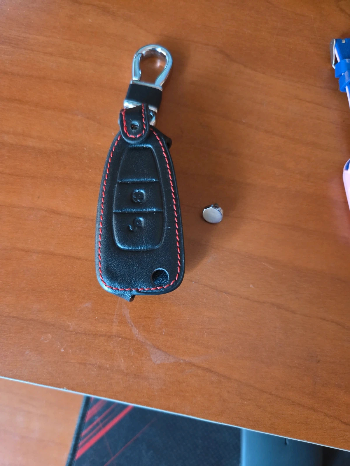 Funda de Cuero para Llave Toyota / Lexus / Mitsubishi – 3 Botones – Ideal 3