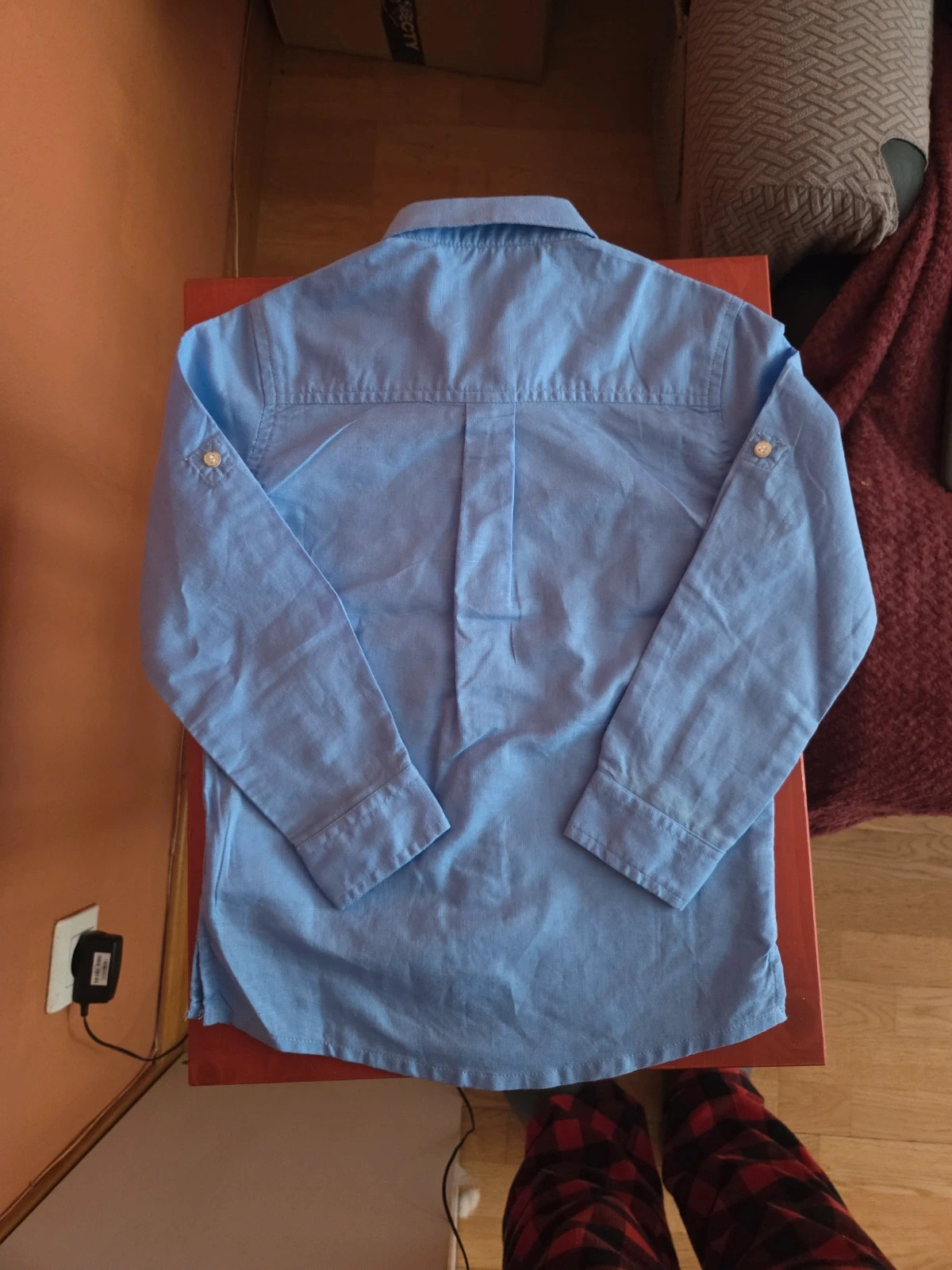 Camisa Mayoral Azul Celeste T.4 (NUEVA) - Medidas en descripción – Mayoral – taille 4 ans / 104 cm 3