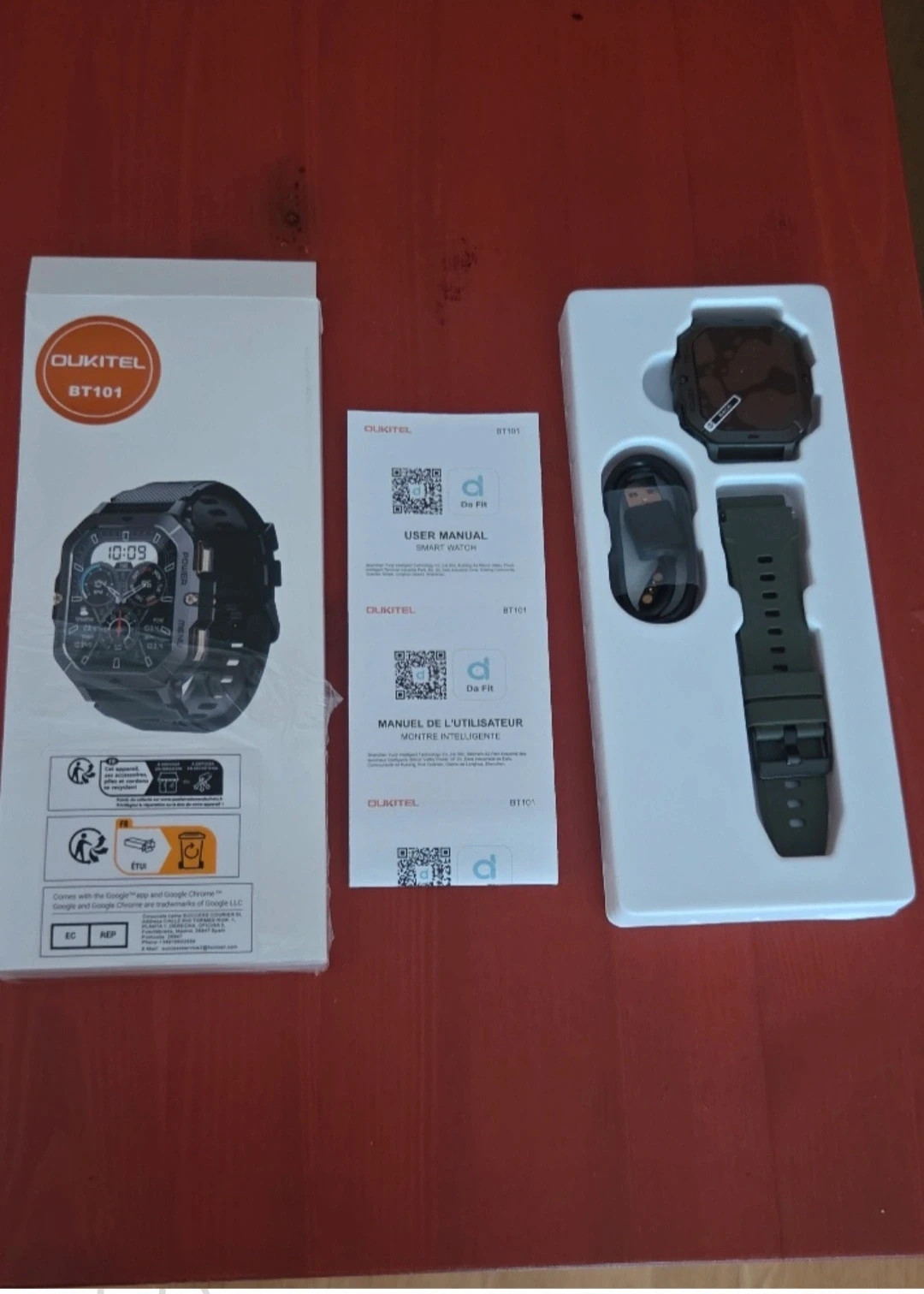 Smartwatch Oukitel BT101 - Nuevo a Estrenar - Pantalla 2.02 – Oukitel – taille Taille unique 4