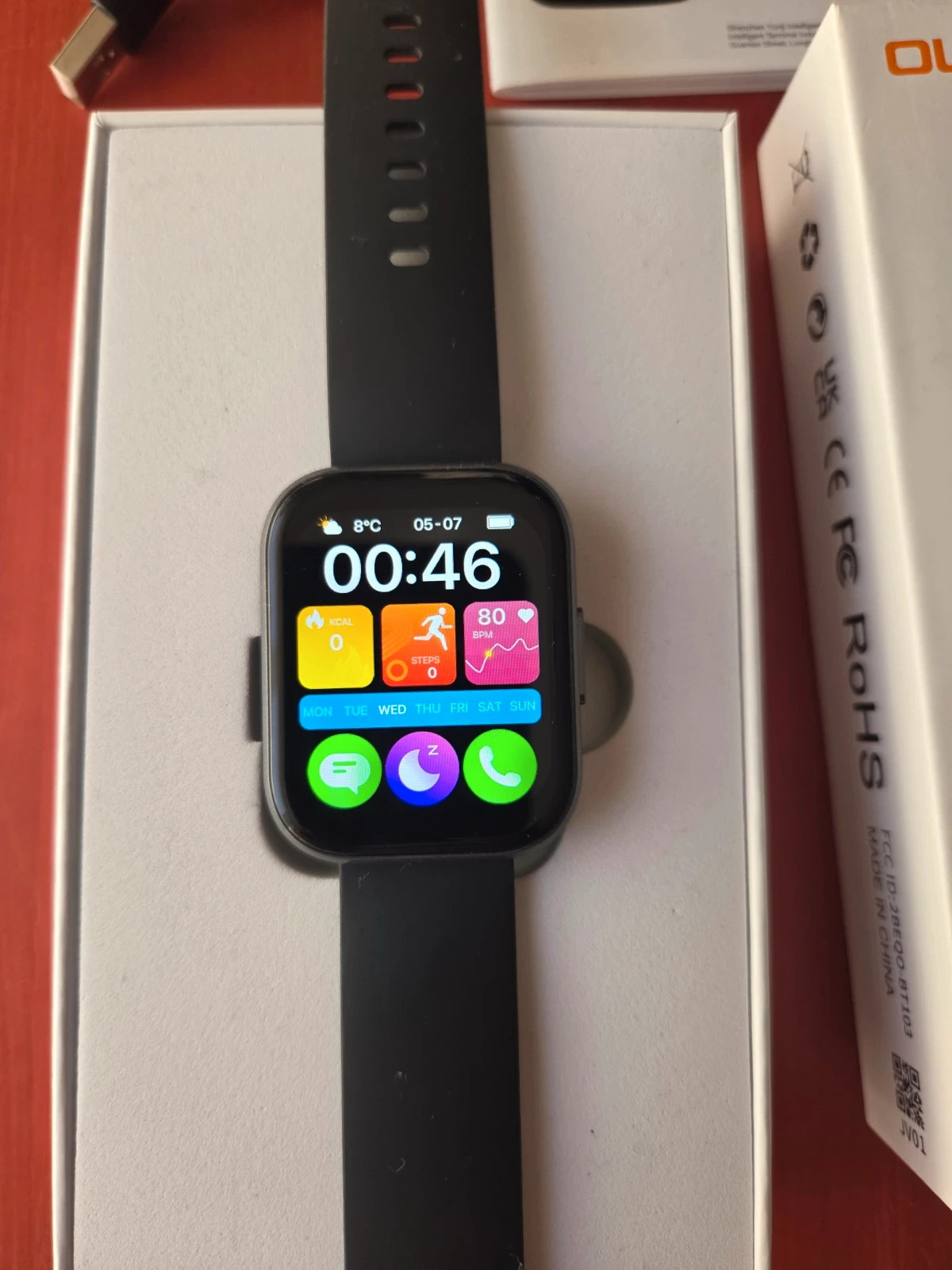 Smartwatch Oukitel BT103 - Pantalla 1.91" (Nuevo/Impecable) – Oukitel – taille Taille unique 2