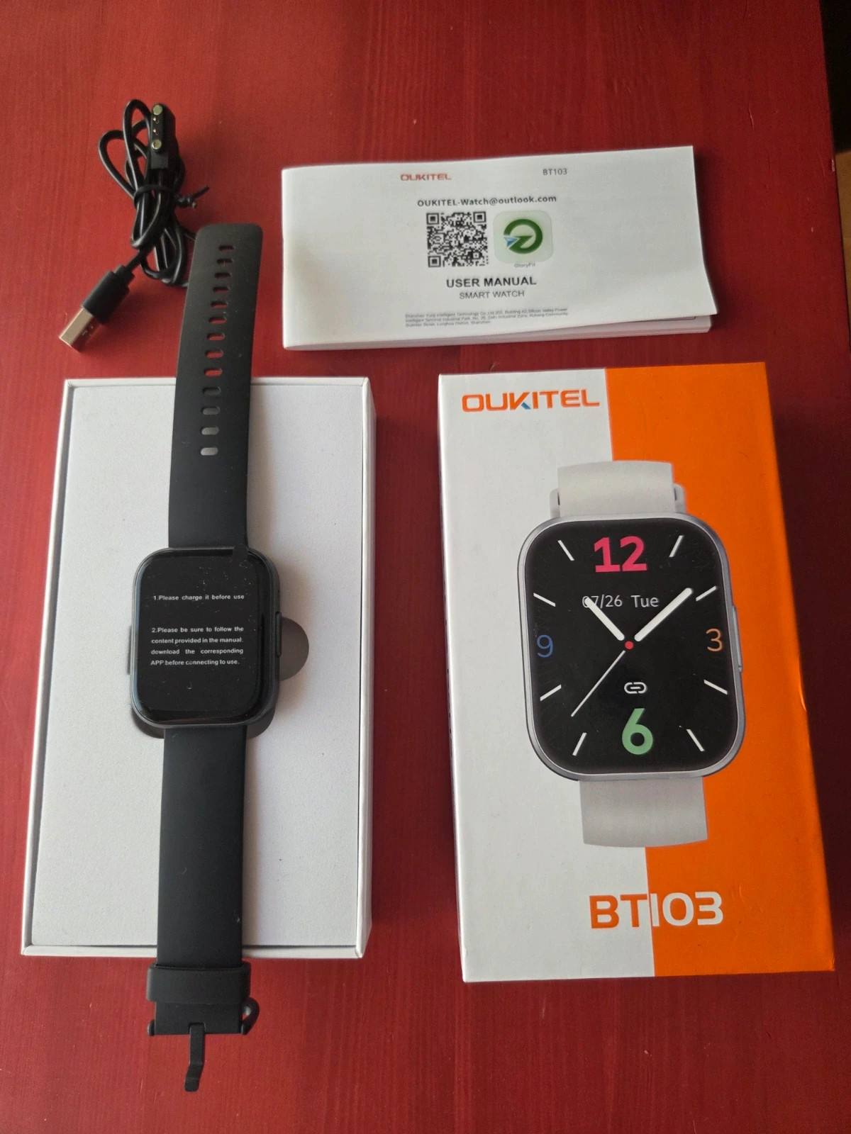 Smartwatch Oukitel BT103 - Pantalla 1.91" (Nuevo/Impecable) – Oukitel – taille Taille unique 4