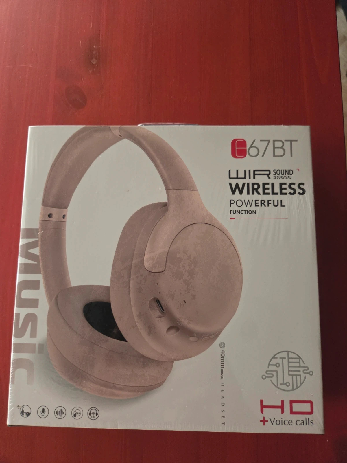 Auriculares E67BT Bluetooth 5.1 | Nuevos A Estrenar (Precintados) – E67BT