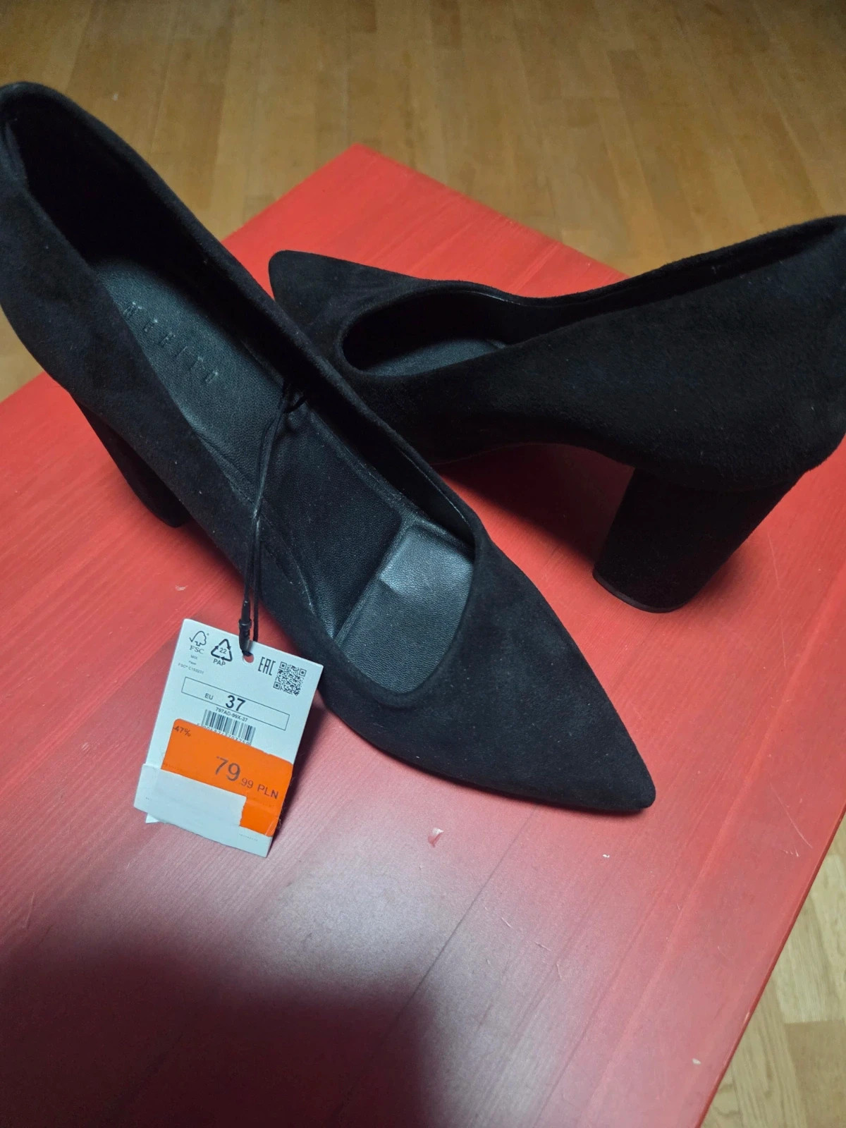 Nuevos! Elegantes Tacones Mohito Negros | Talla 37 | Tacón Cómodo – Mohito – taille 37 3