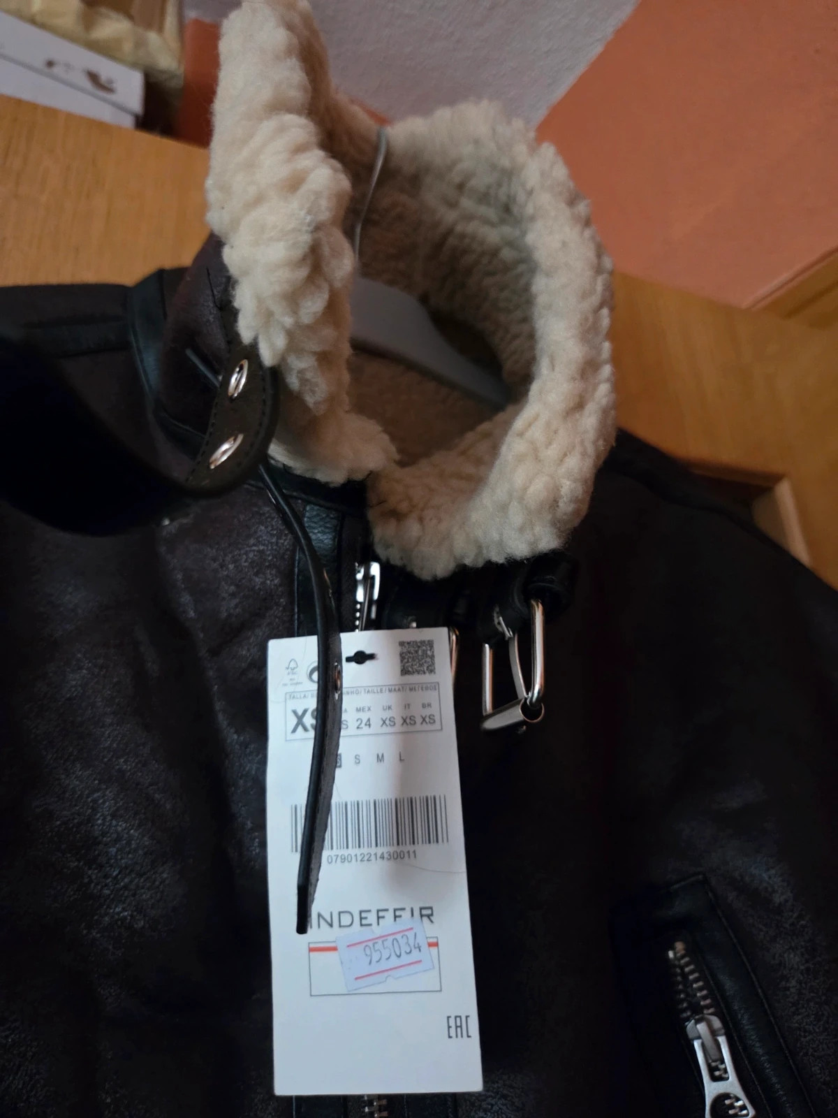 Chaqueta Aviador Indefeir Studios - Talla XS (Nueva con etiquetas) – Indefeir – taille XS / 34 / 6 5