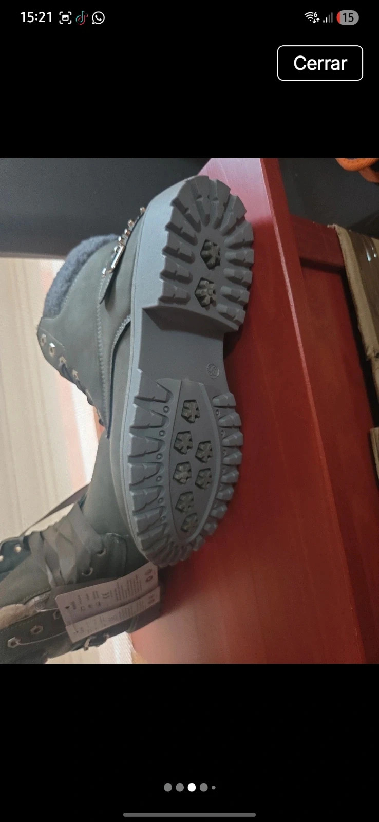 Botas Hitmars de Invierno - Gris Antracita (NUEVAS con Etiquetas) – Hitmars – taille 36 4
