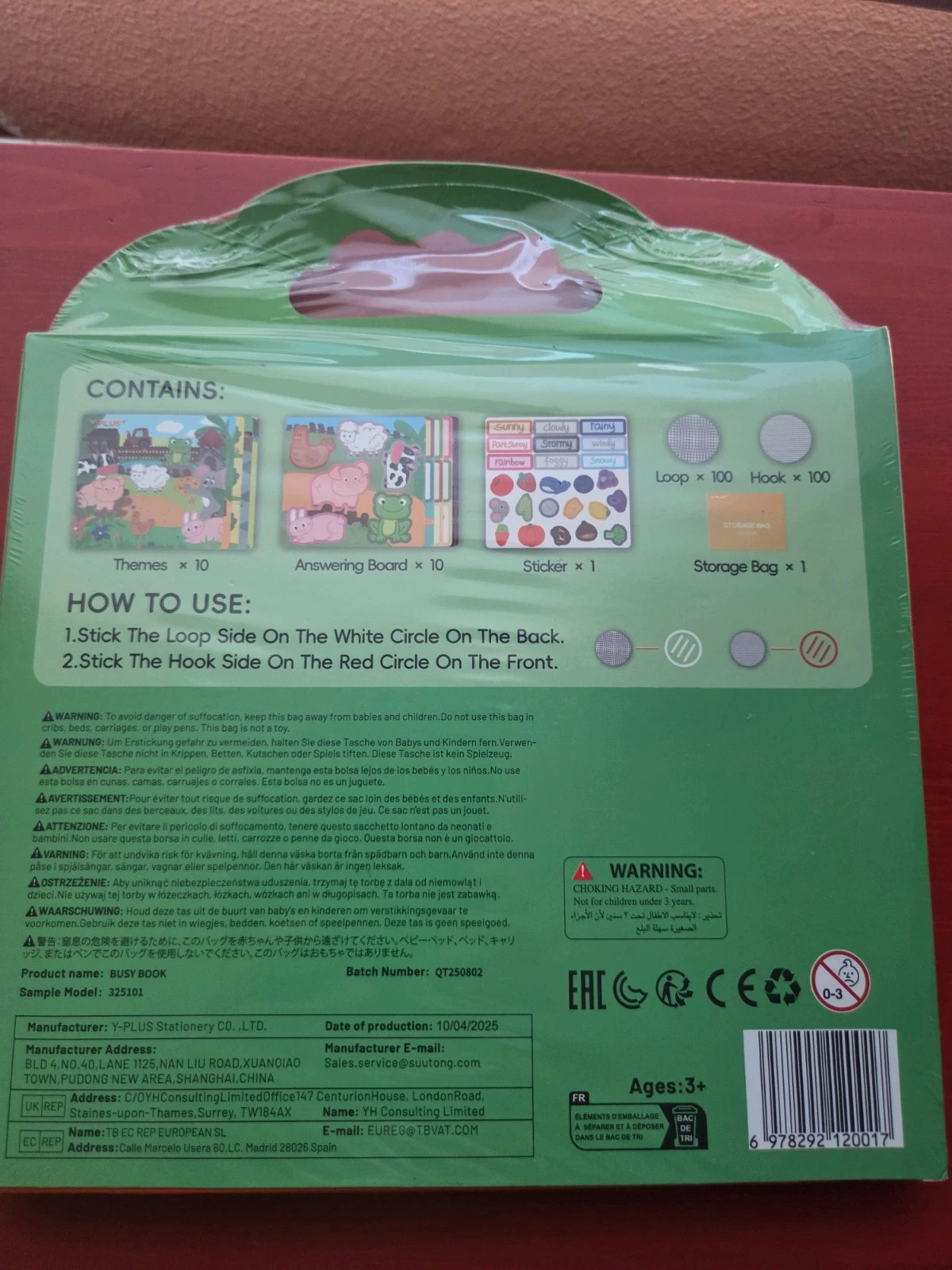 Busy Book - Libro Actividades Preescolar Nuevo Neuf – y-plus 3