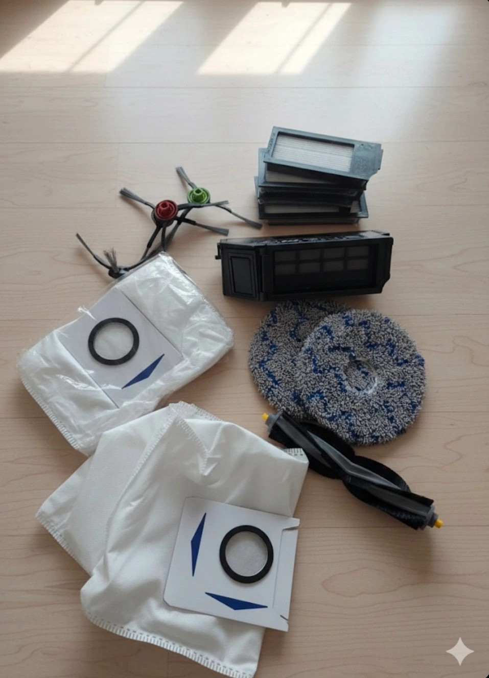 Kit de Repuestos 19 piezas para Ecovacs Deebot X1 / T10 - Nuevo – Ecovacs SerieX1 y T10