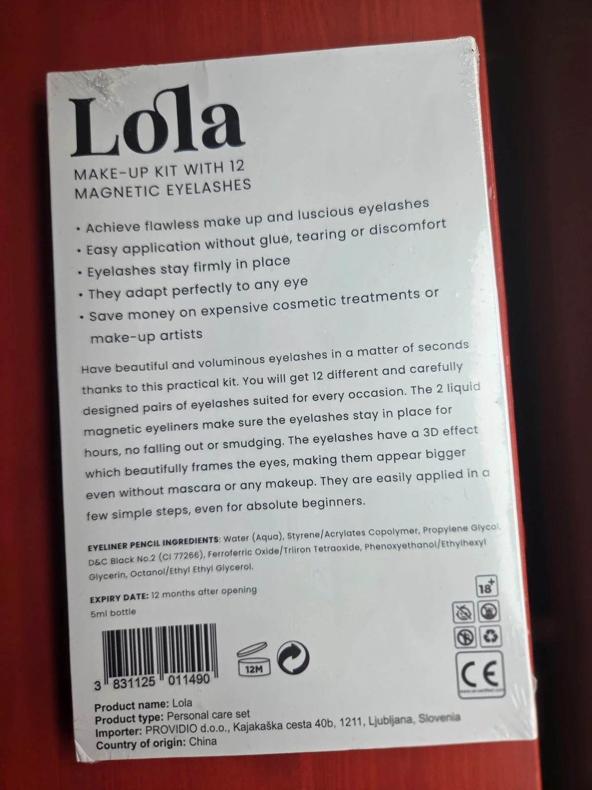 Kit de 12 Pares de Pestañas Magnéticas + 2 Delineadores - Nuevo – Lola 3