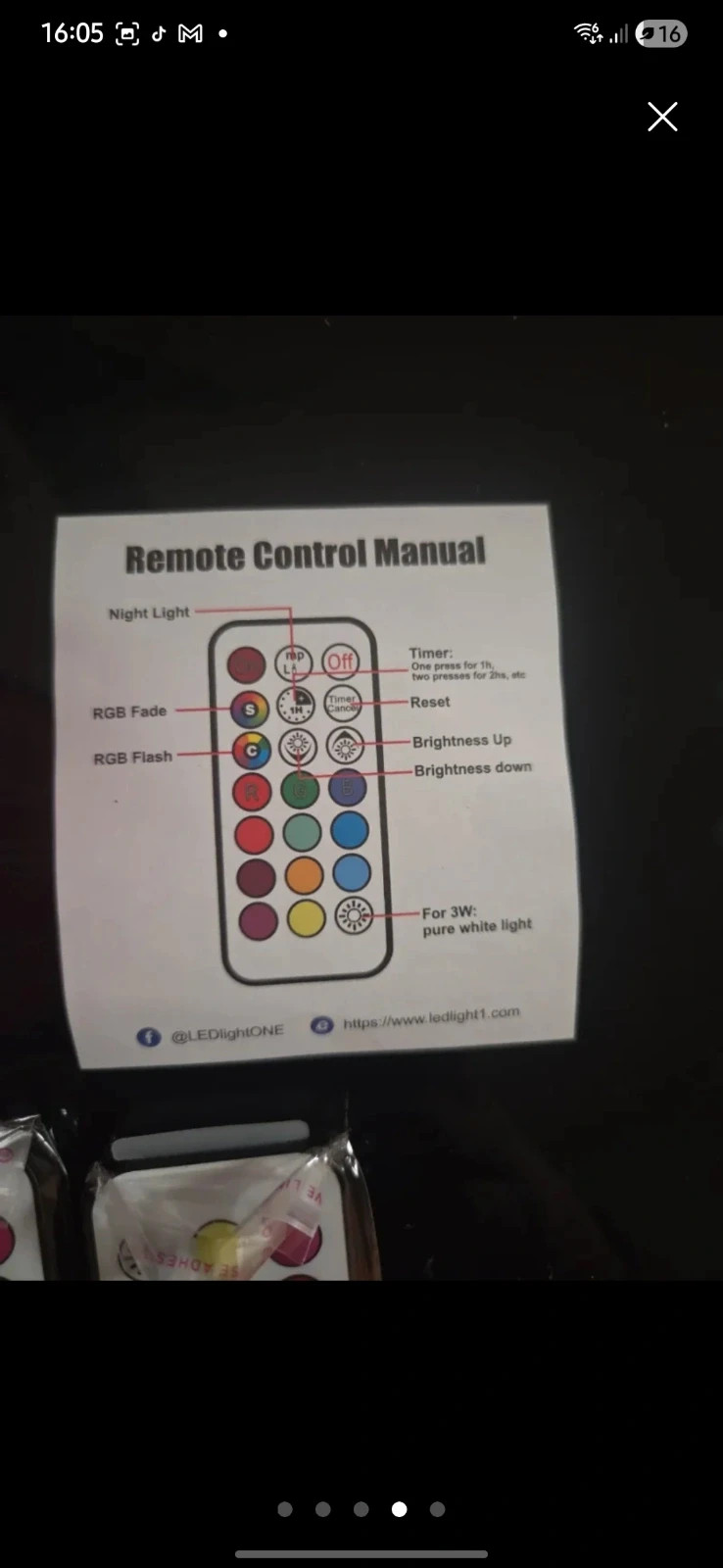 Pack 2 Bombillas LED RGB tipo Vela C35 con Mandos (NUEVAS) – Ideal 4
