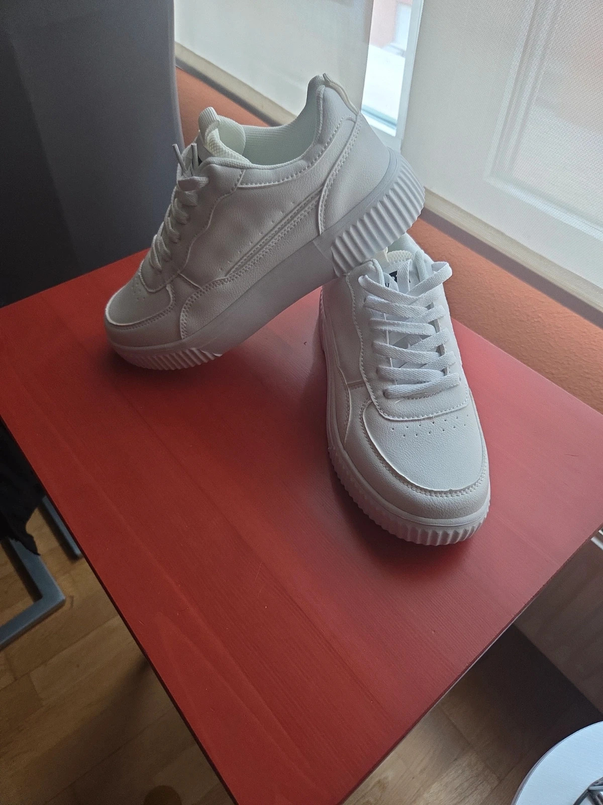Zapatillas blancas plataforma SPORT - Talla 38 - NUEVAS – taille 38