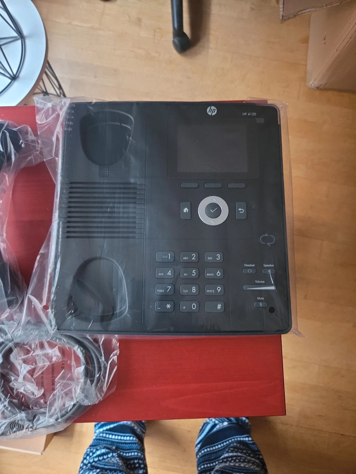 Teléfono IP HP 4120 (J9766C) - Nuevo A Estrenar – HP4120 IP PHONE 2