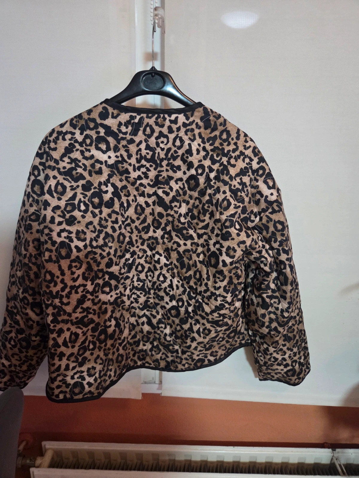 Chaqueta Acolchada Estampado Leopardo - Talla S - Estilo Bomber/Oversize – taille S / 36 / 8 4