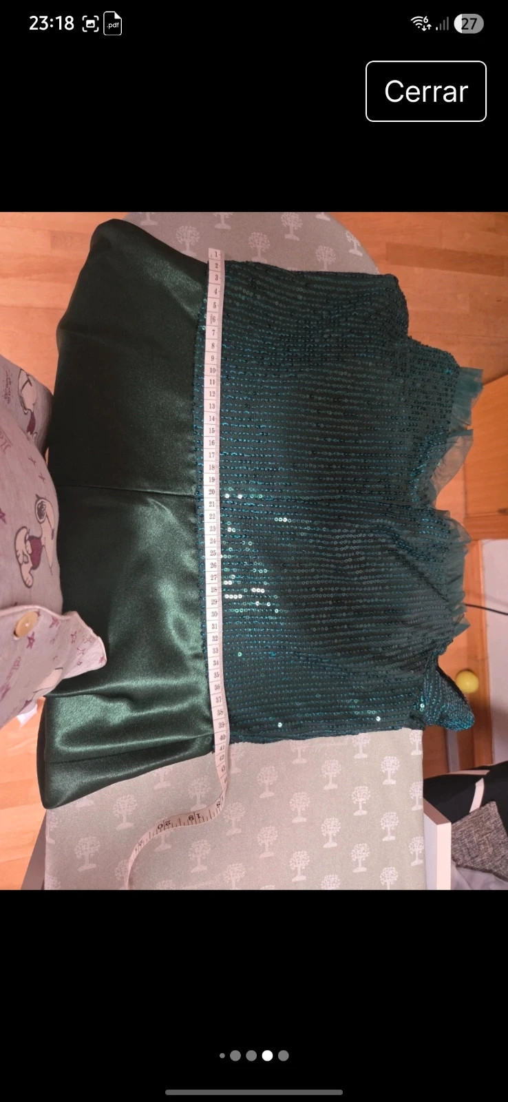 Vestido Fiesta Largo Verde Esmeralda XL - Nuevo con Etiquetas – Xuibol – taille XL / 42 / 14 5