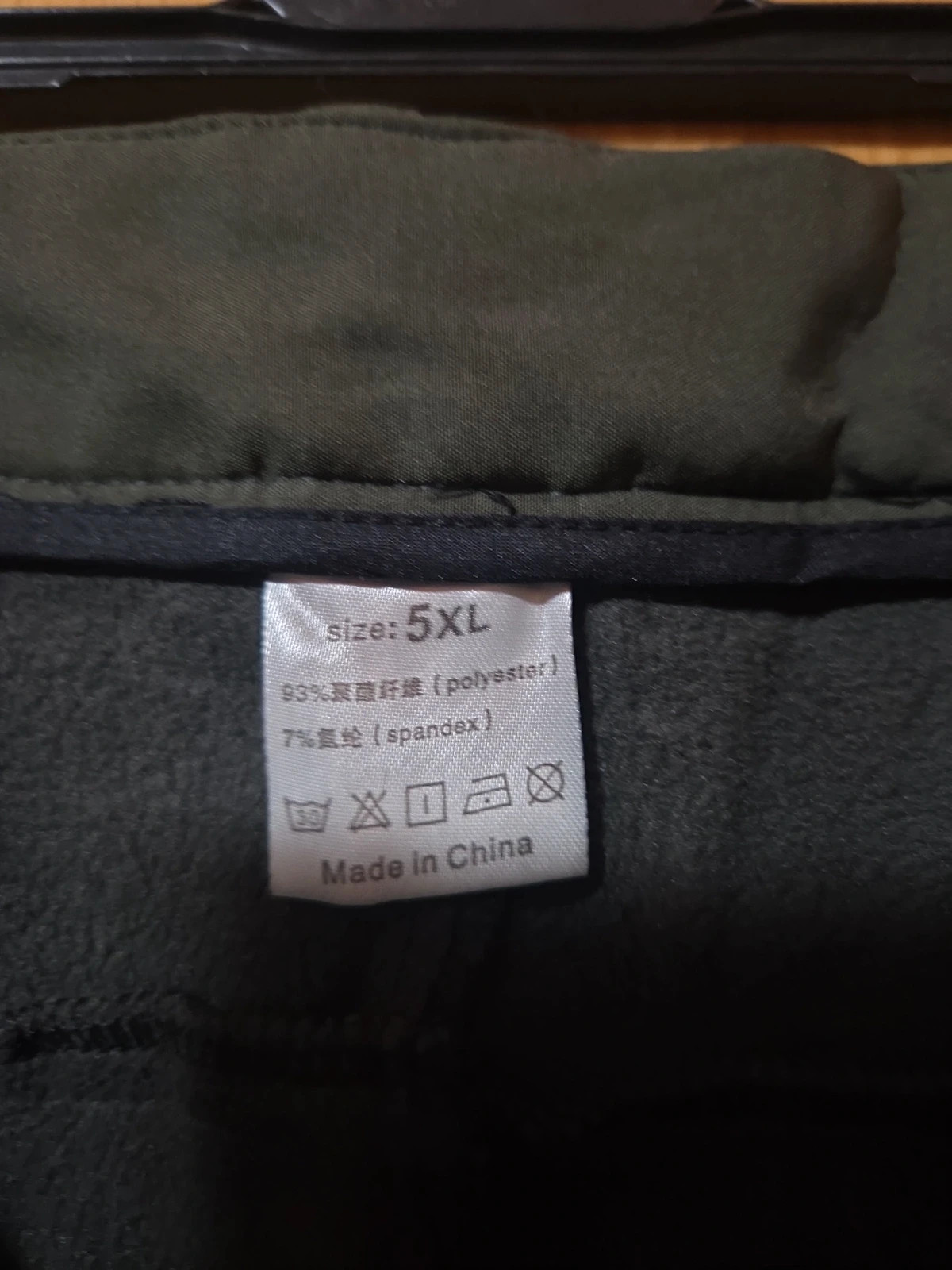 Pantalones termicos Trekking Talla 5XL (Equivale a XL/XXL real) – Ideal – taille XL 5
