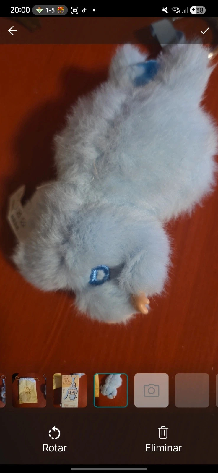 Peluche llavero Labubu – Pop Mart 2