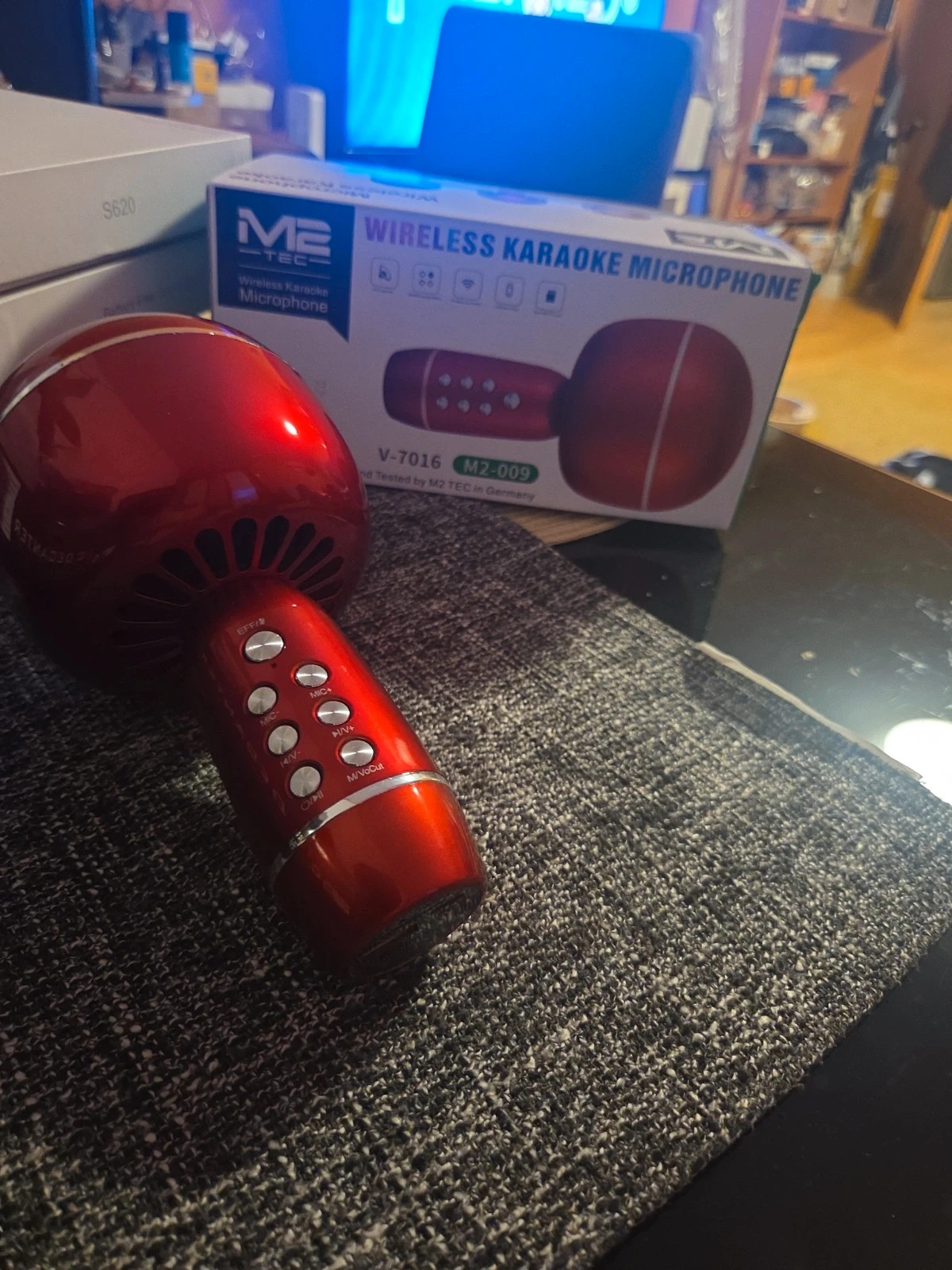 micrófono de karaoke inalámbrico – M2 tec 2
