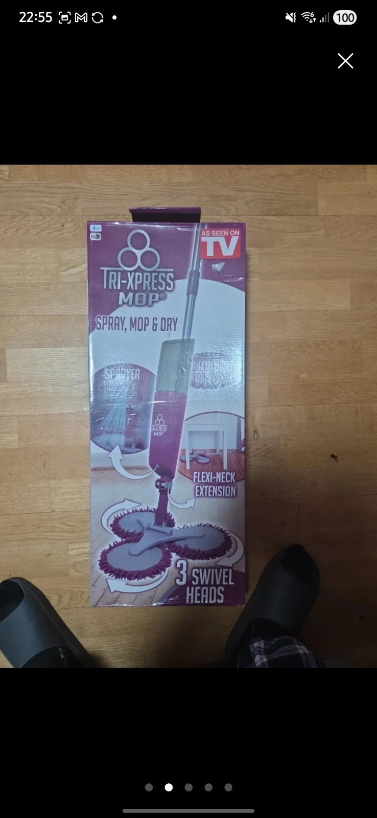 Mopa Tri-Xpress Mop Spray- Mop & Dry