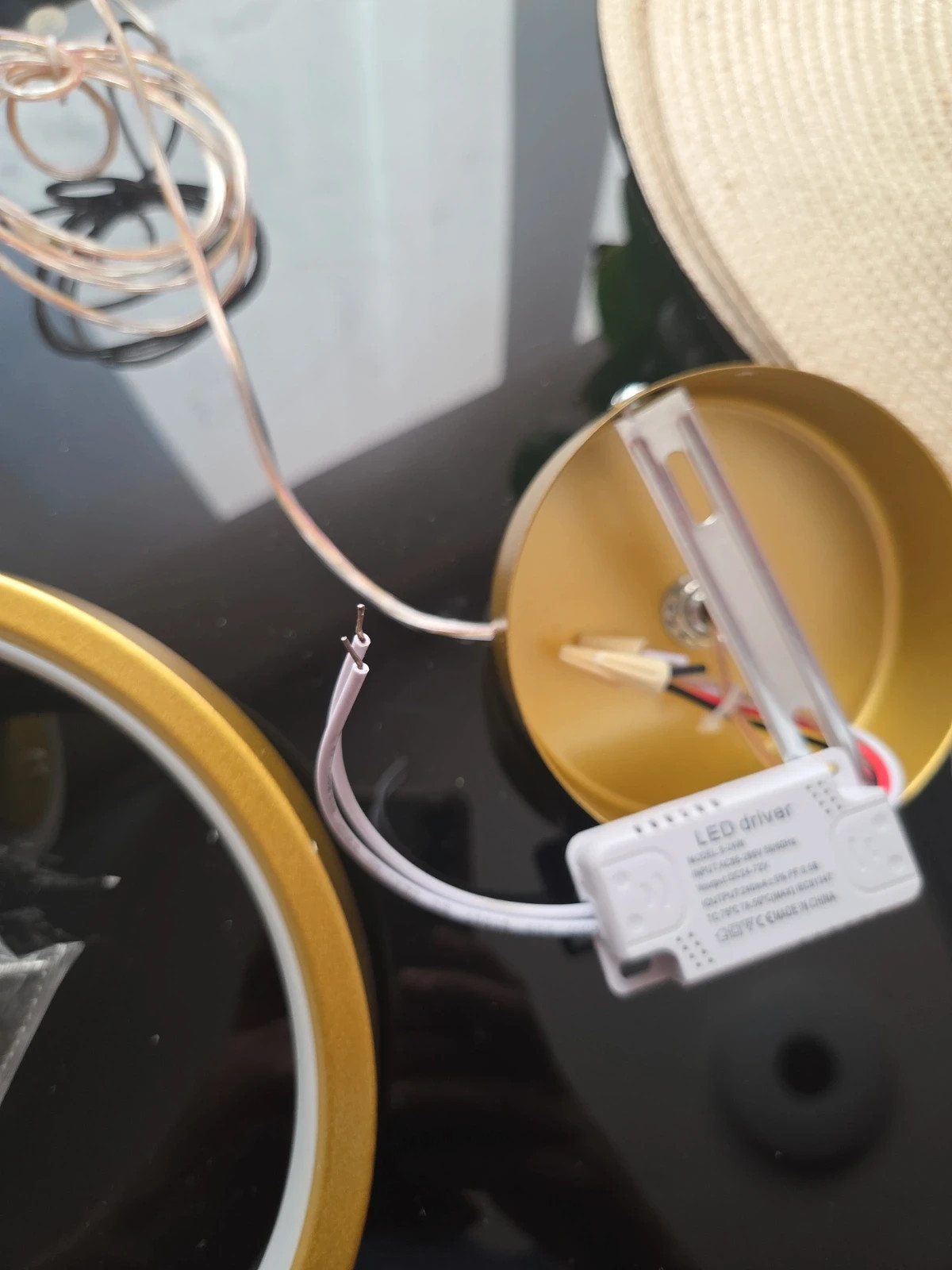 Lampara techo moderna dorada – Dorado 3