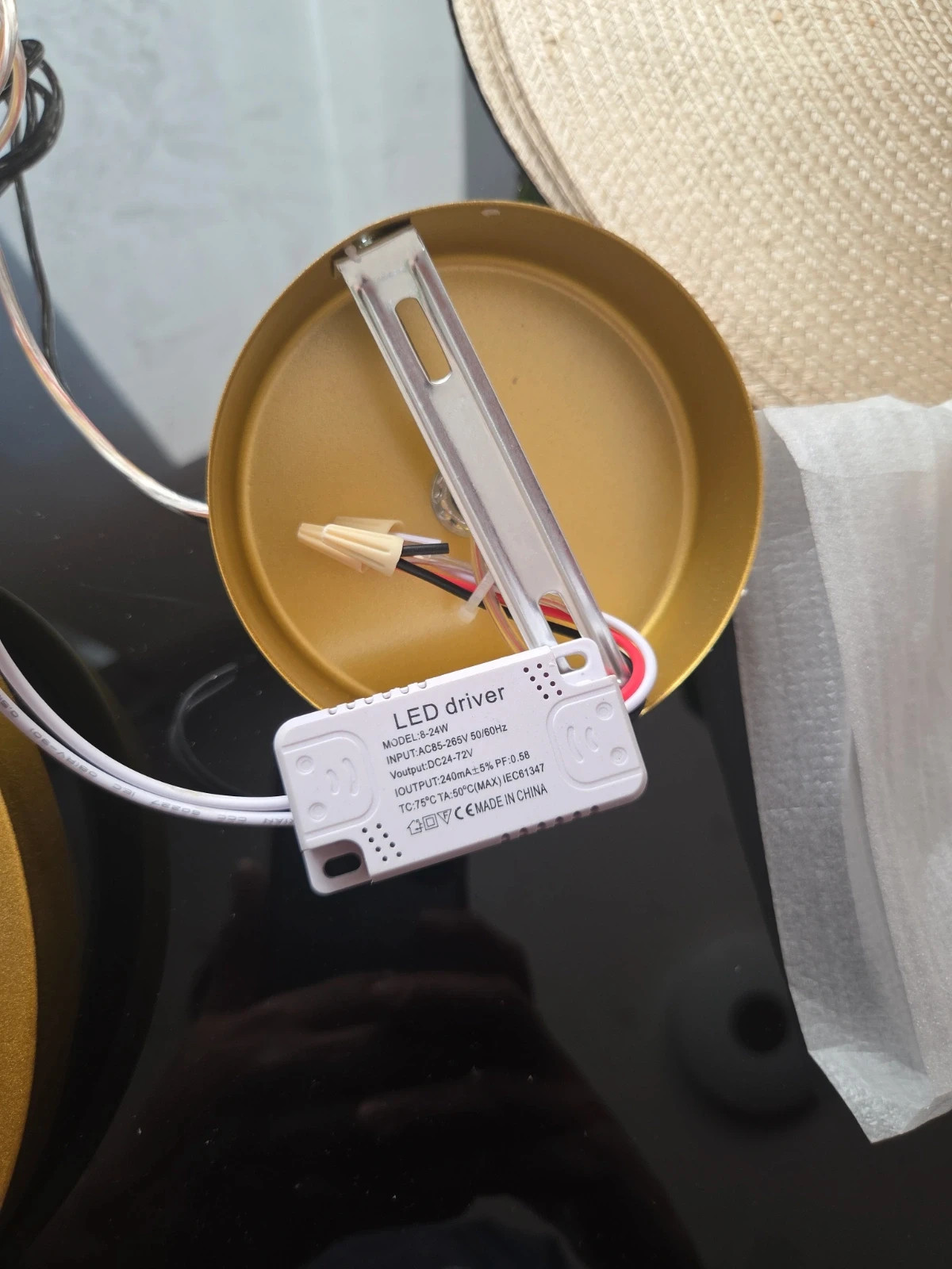 Lampara techo moderna dorada – Dorado 2