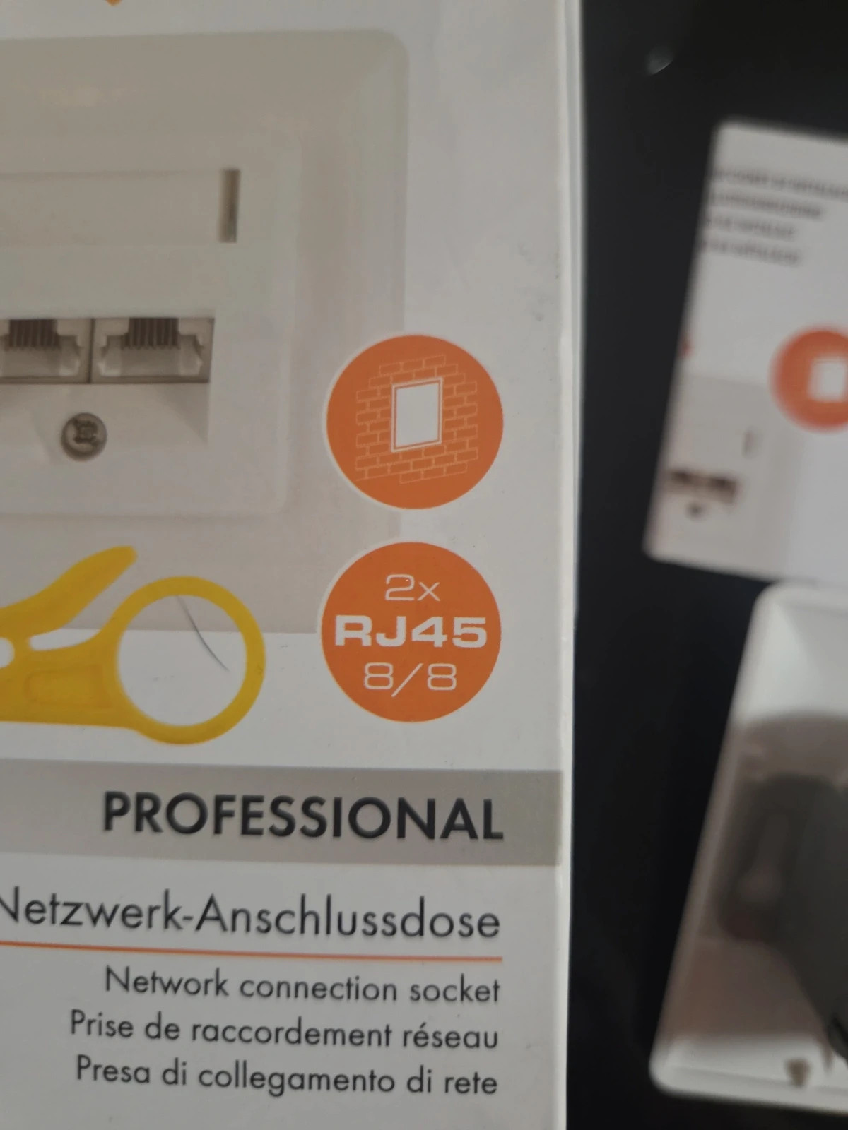 Caja de conexion de red – schwaiger 4