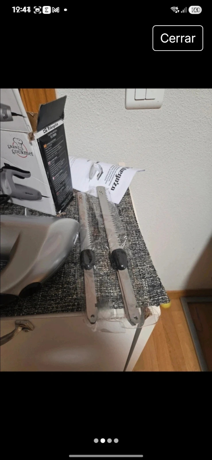 Cuchillo eléctrico Orbegozo CU 3800 - NUEVO – Orbegozo 3