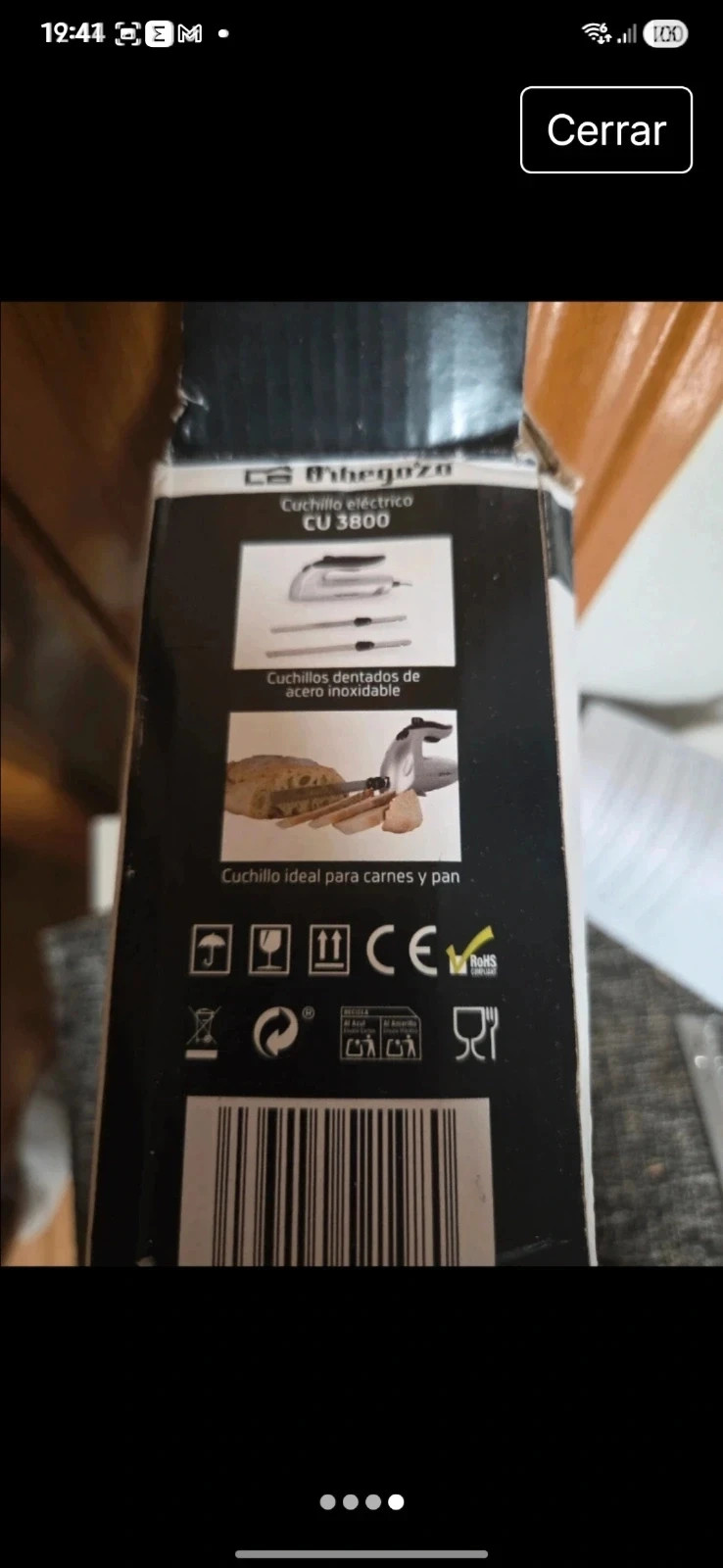 Cuchillo eléctrico Orbegozo CU 3800 - NUEVO – Orbegozo 4