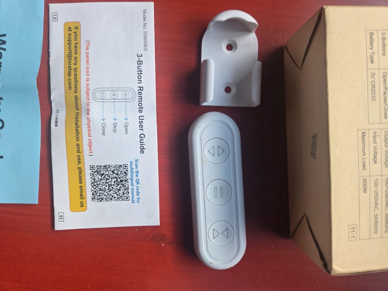 Interruptor Inteligente para Persianas/Cortinas LoraTap + Mando RF – lora tap 4