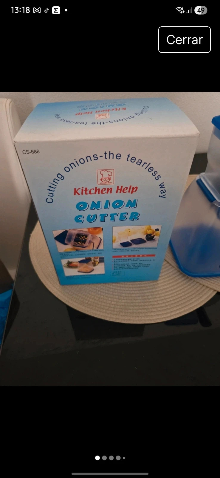 Picadora de cebolla manual Kitchen Help - Nueva – Ideal 5