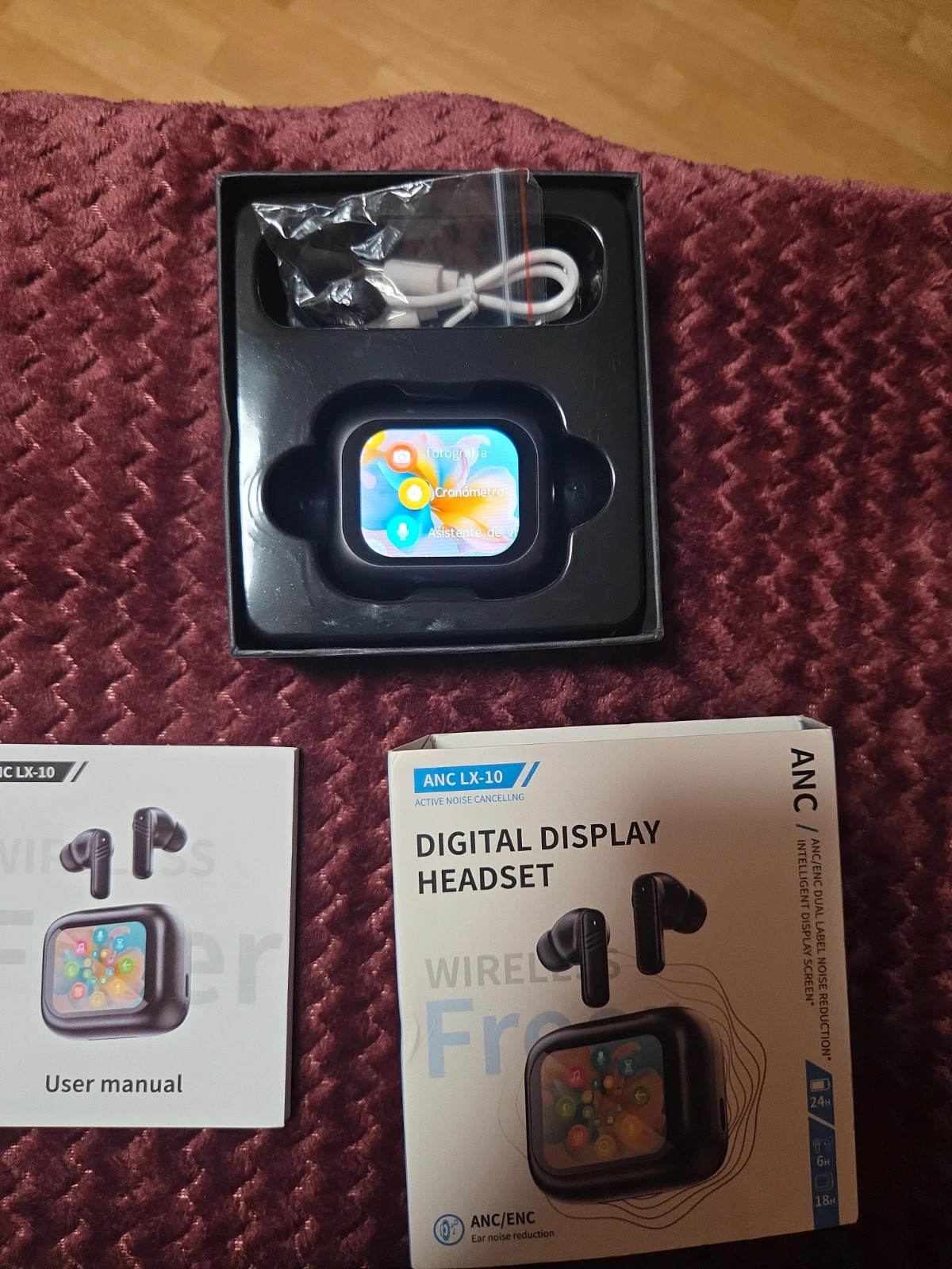 Auriculares inalambricos con pantalla – LX-10 3