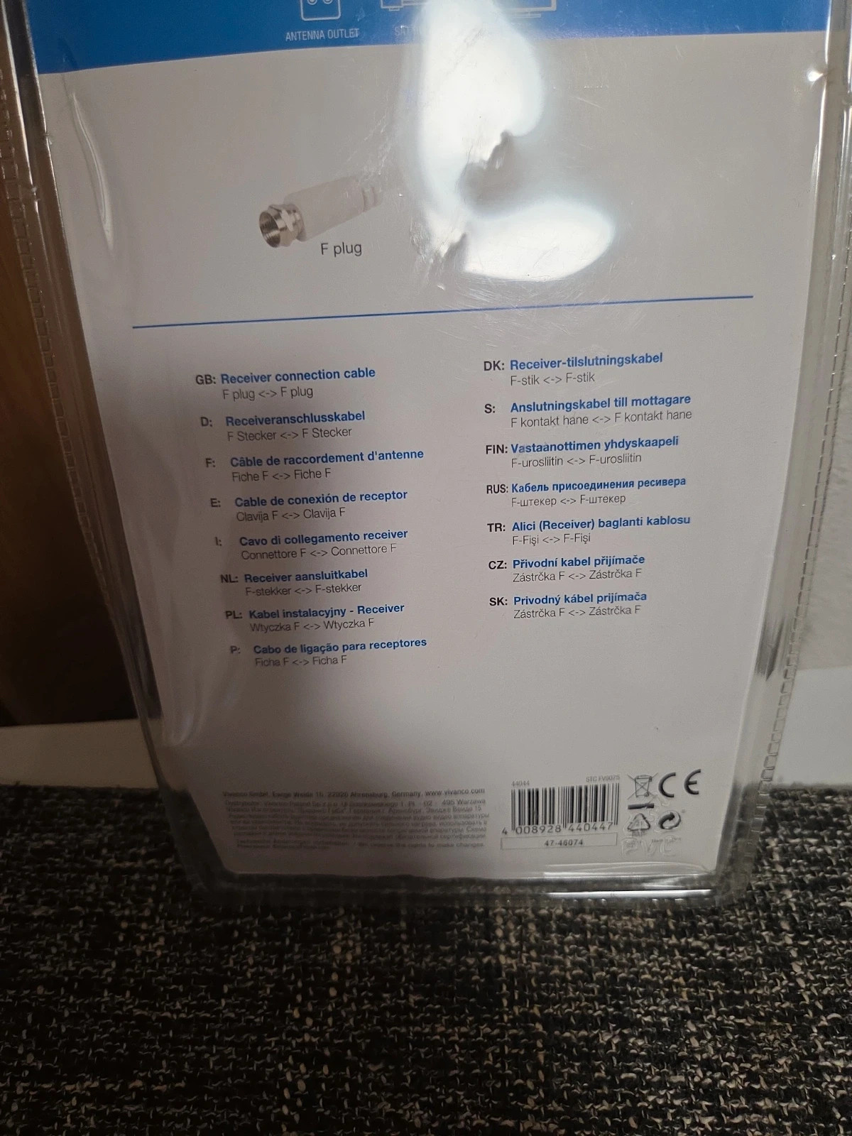 cable de conexión para receptores de satélite ,Vivanco. – VIVANCO 2