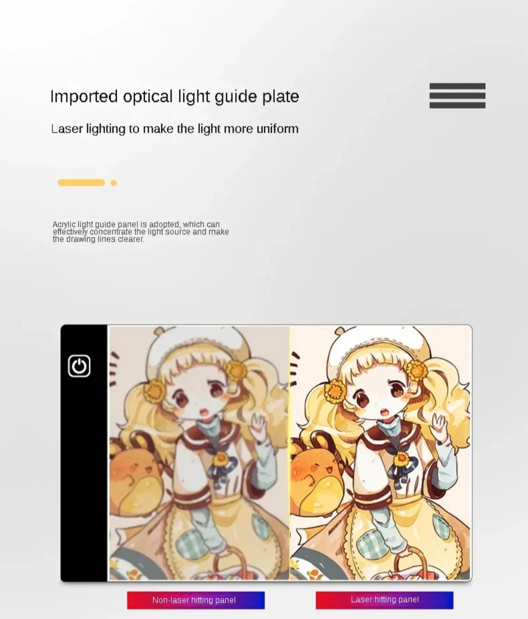 Tableta de dibujo LED – LUZ 3