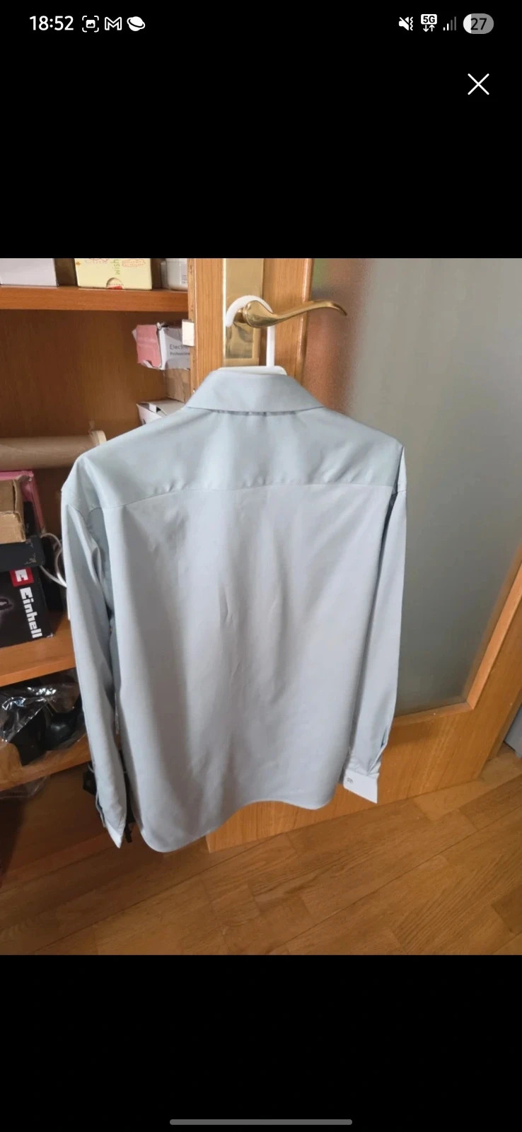 Camisa gris hombre – taille M 3