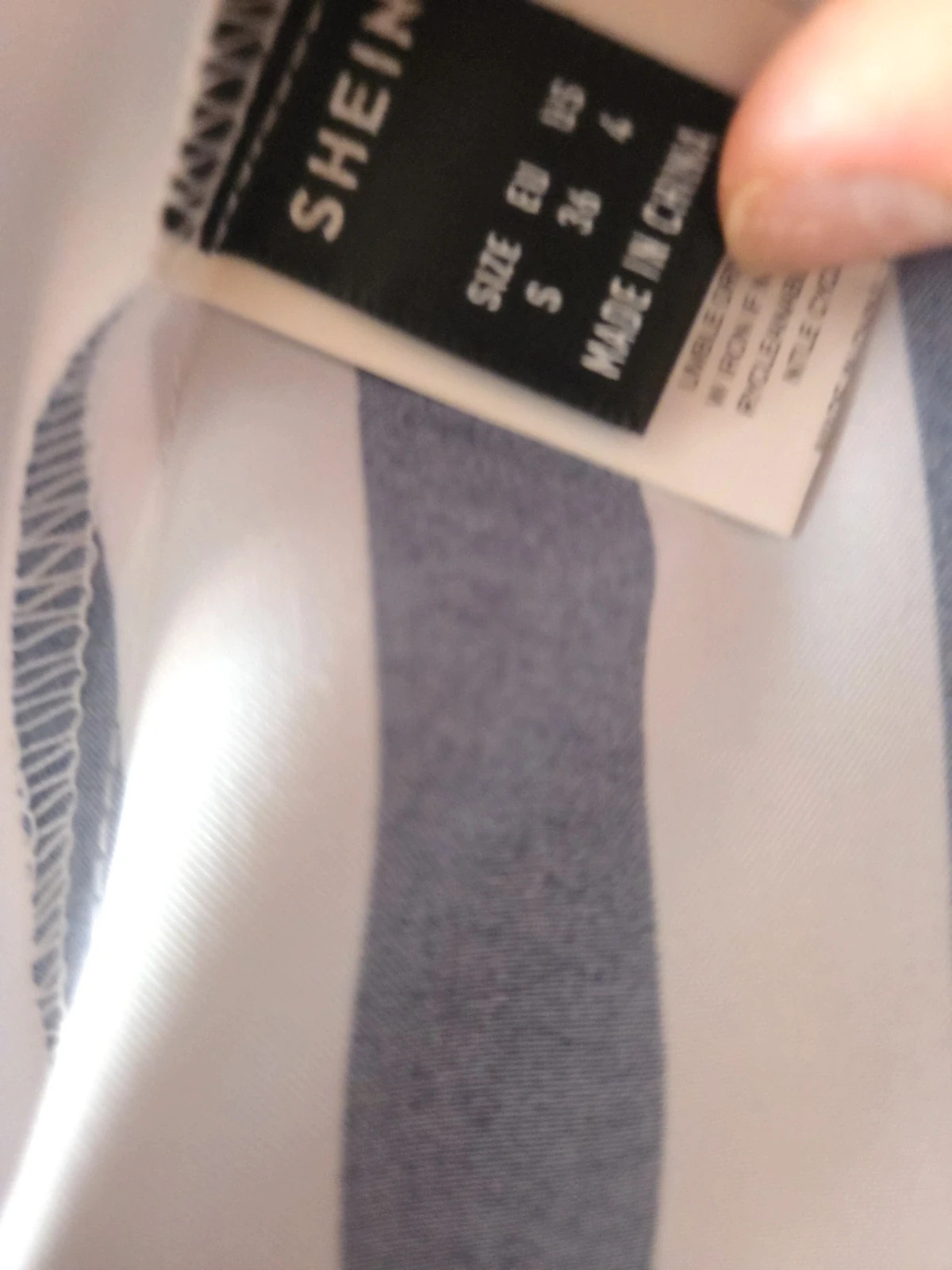 Camisa de manga larga mujer – Shein – taille S / 36 / 8 5