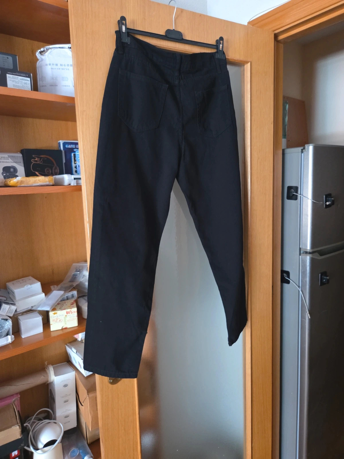 Pantalón vaqueros negro – hacker women – taille M / 38 / 10 4