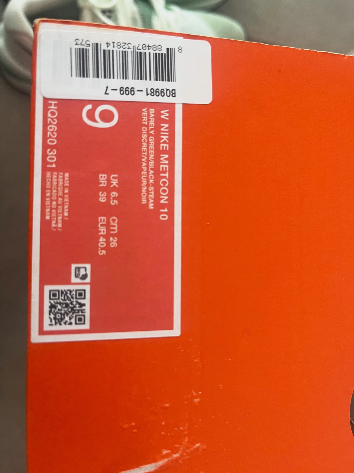 Baskets Nike Metcon taille 40.5 vert menthe – Nike – taille EU 40 3