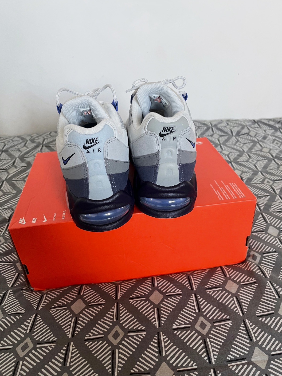 Sneakers Nike Air Max 95 gris et bleu – Nike – taille EU 44 2