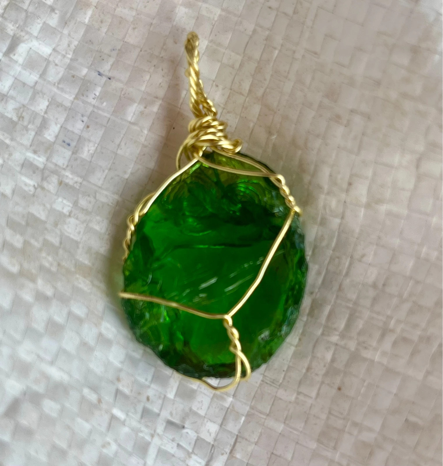 Colgante Andara verde – andara 2