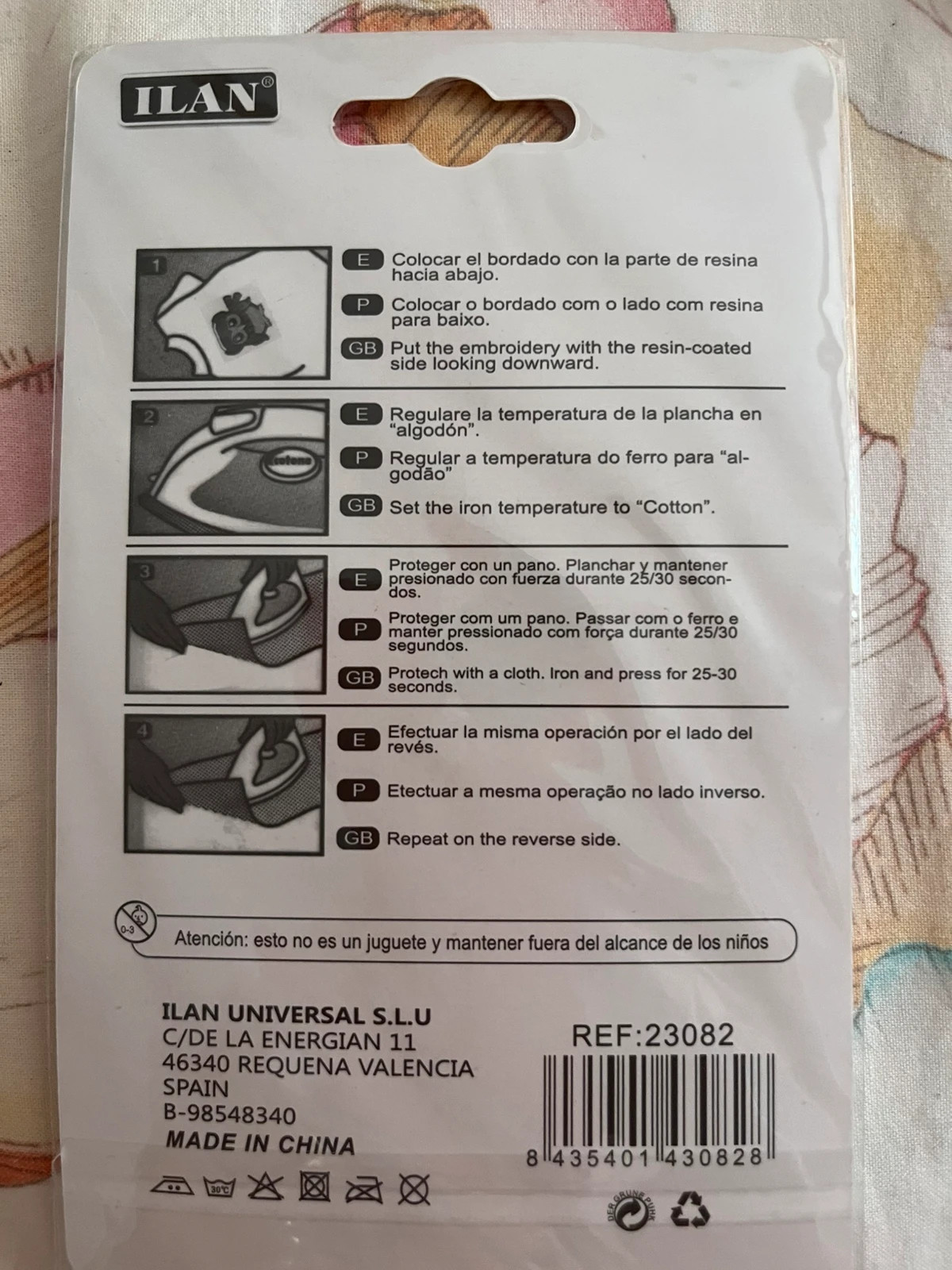 Parches bordados termo adhesivos – ilan 5