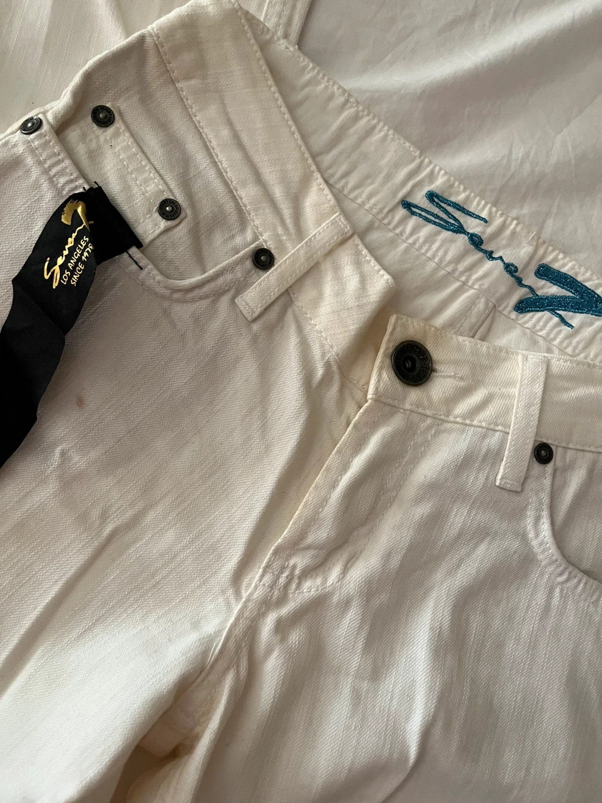 Jeans vintage 7 For all Mankind – 7 For All Mankind – taille S / 36 / 8 4