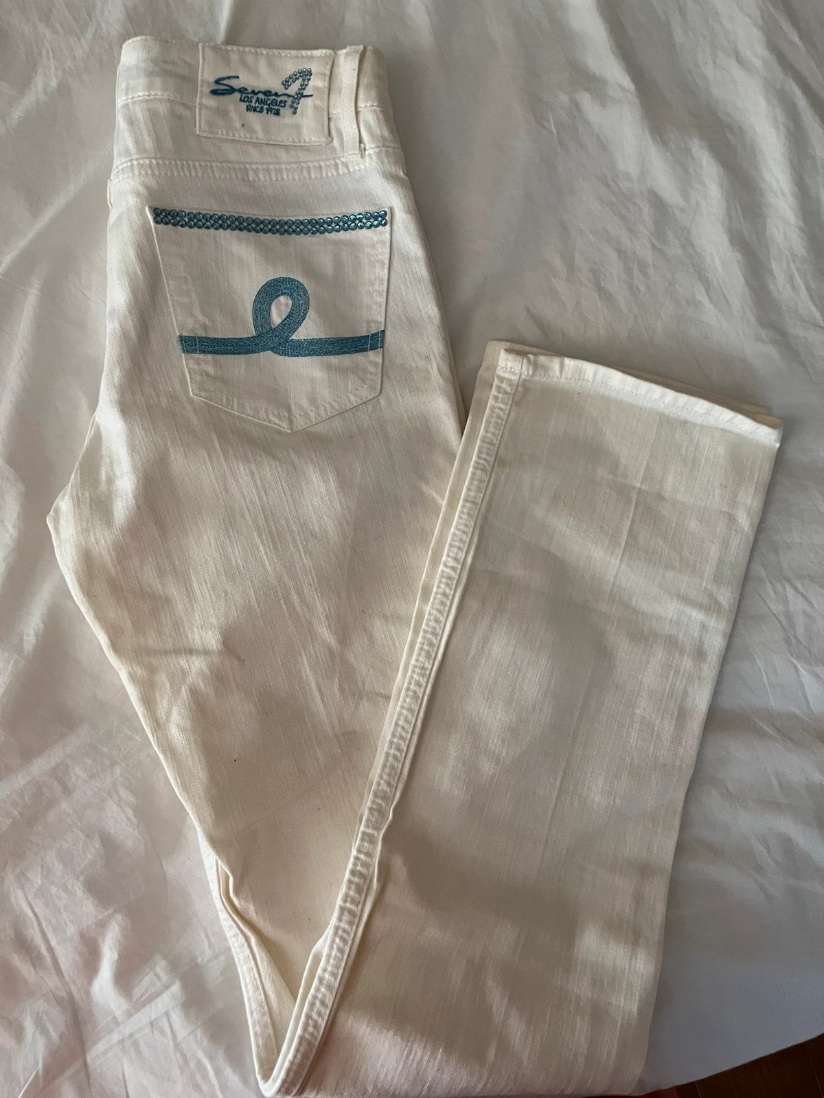 Jeans vintage 7 For all Mankind – 7 For All Mankind – taille S / 36 / 8 2