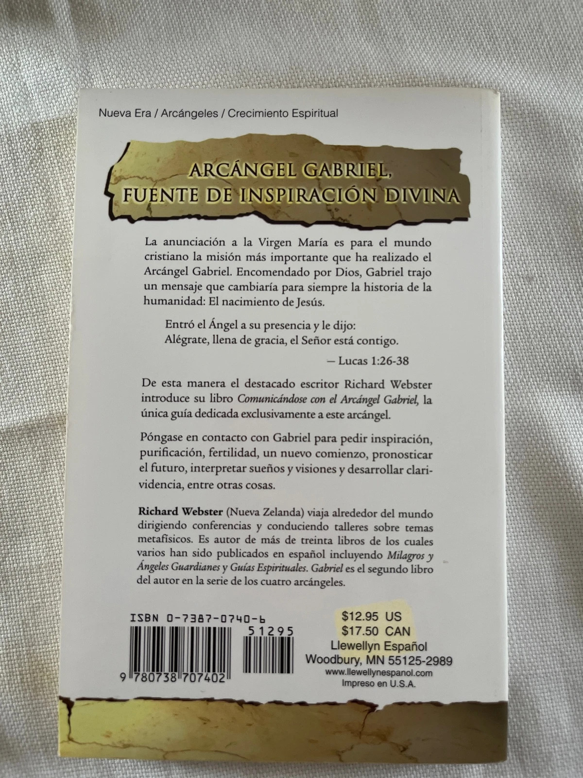 Libro comunicándose con el arcángel Gabriel 2