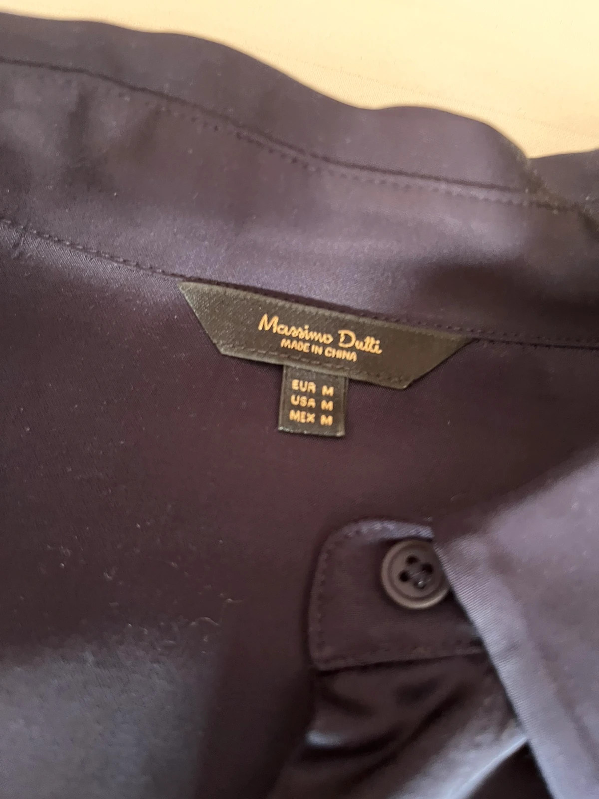 Camisa satinada Massimo Dutti – Massimo Dutti – taille M / 38 / 10 2