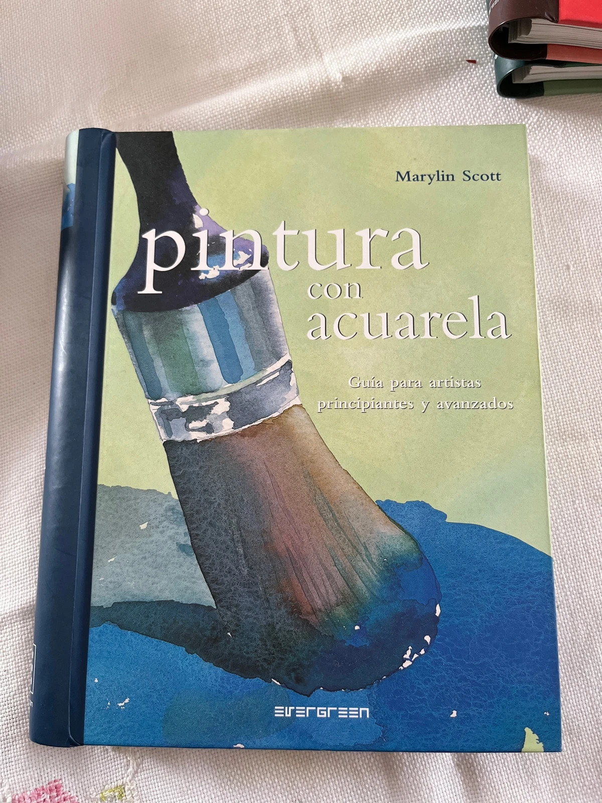 Libro pintura con Acuarela
